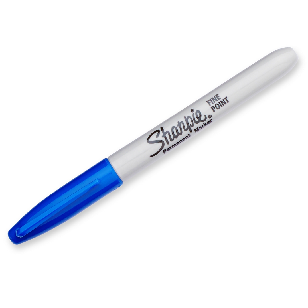 Marker permanentny Sharpie F niebieski